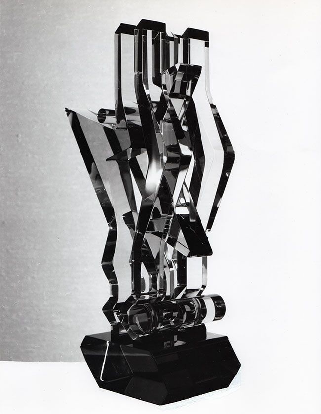 Sequenze evolventi — scultura di Giorgio Zennaro