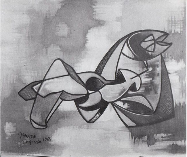 Senza titolo, 1965 — dipinto di Giorgio Zennaro